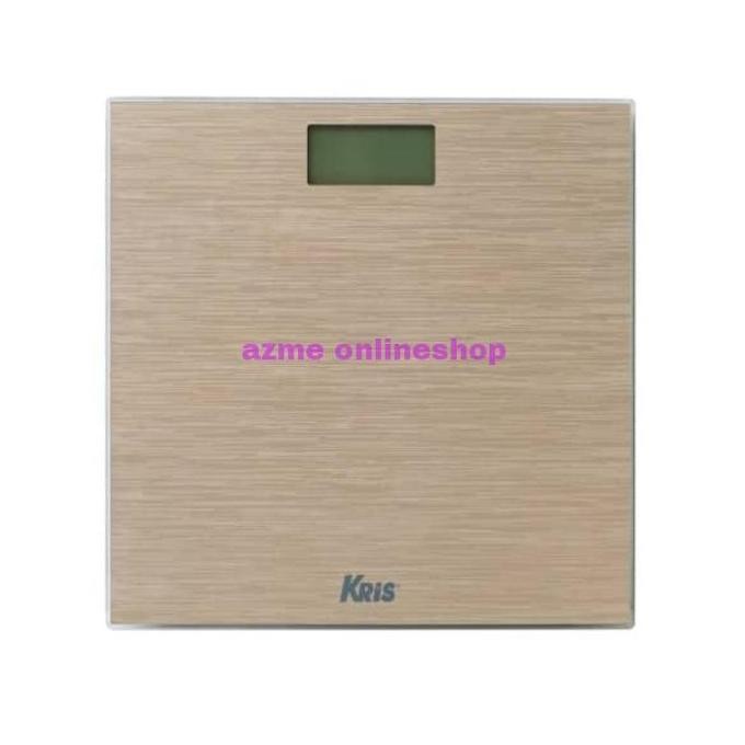 TERBARU krisbow timbangan badan digital champagne_timbangan badan recharge PROMO