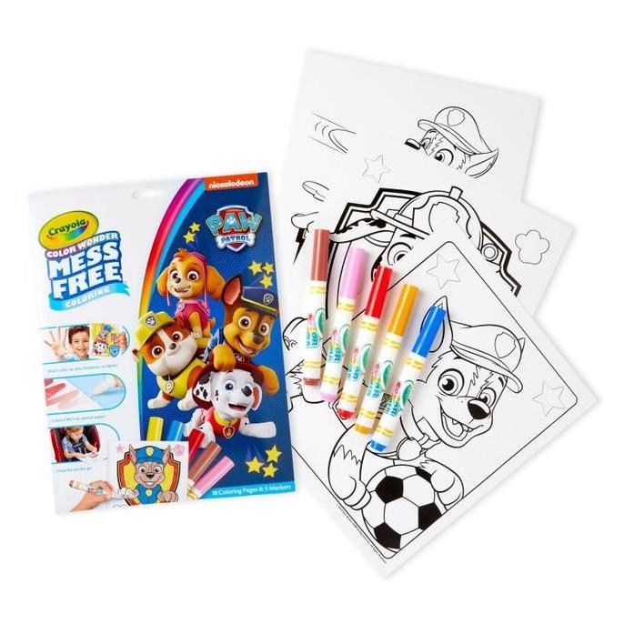 CRAYOLA SET PAW PATROL FOLDALOPE 18PK 757007