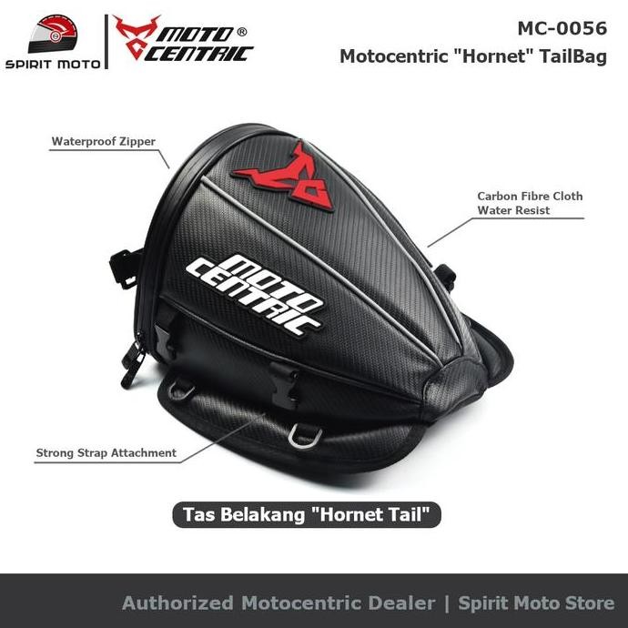 Motocentric Hornet Tail Bag  | Tas Jok Motor Sport Touring Tailbag Sunmori