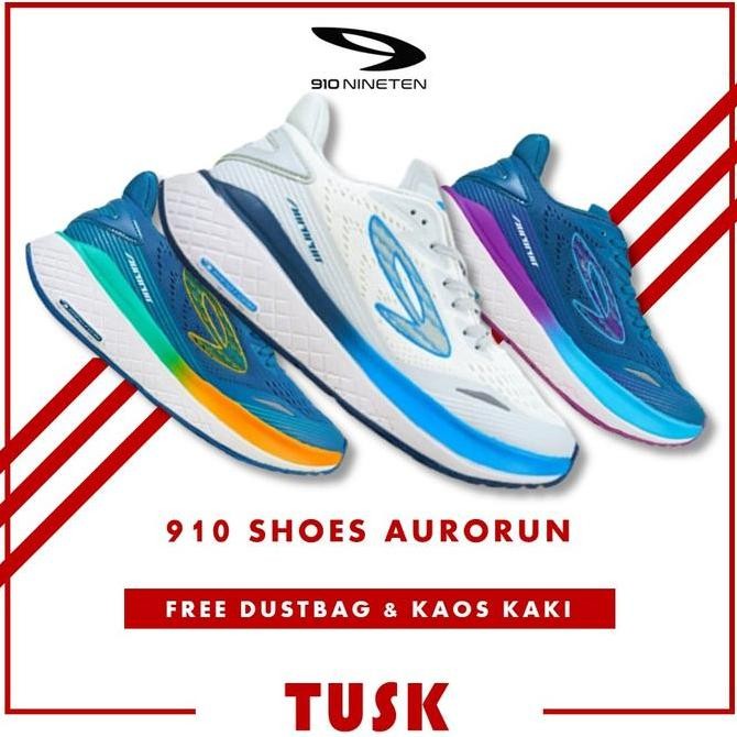 Sepatu Running 910 Aurorun Original Sepatu Olahraga Lari Pria Wanita 910 Original