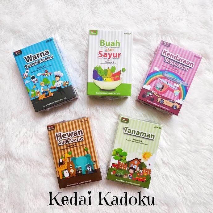 Flash Card Kartu Belajar Anak Cocok Untuk Balita Paud TK Murah
