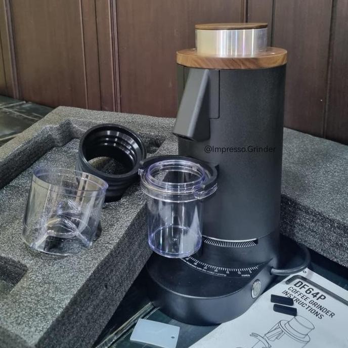 [Best] DF 64 P Grinder Elektrik Khusus Espresso - Titanium Burr