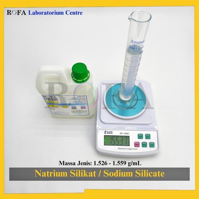 Natrium Silikat / Sodium Silicate / Waterglass / Na2SiO3 1000 mL