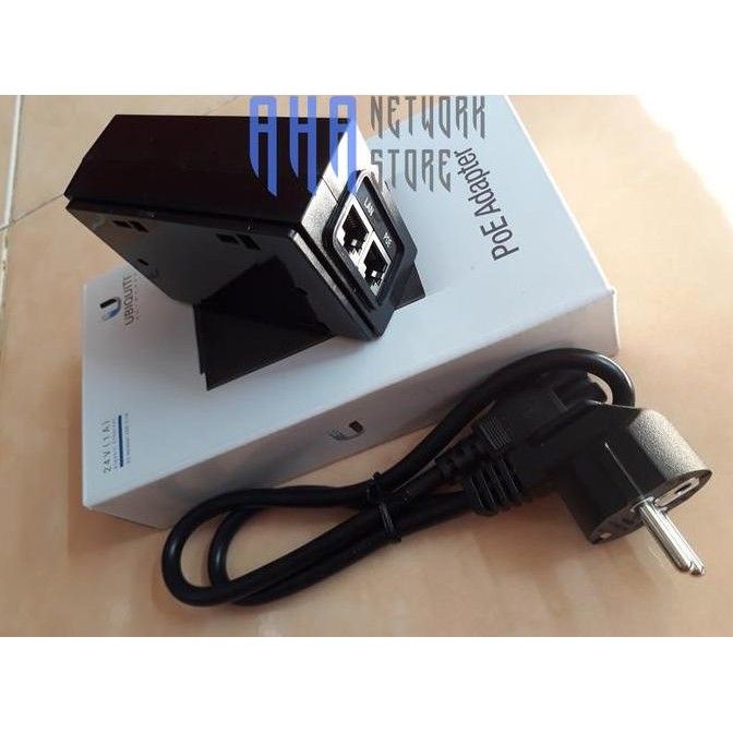 ADAPTOR POE 24V 1A GIGABIT UBNT ADAPTOR POE 24V 24W G POE-24-24W-G