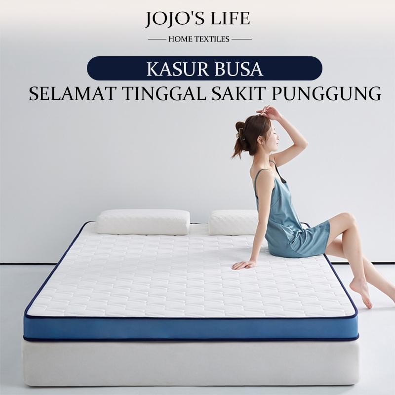 Kasur Latex Busa & Spring Bed 180X200/160X200/120X200/90X200 - Anti Lembab, Matras Nyaman