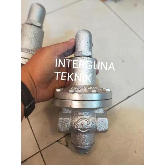 CAVERLY- Pressure Valve Reducing PRV Cast Iron steam 317 Ukuran 1" inch / PRV Reducing Valve Cast Ir