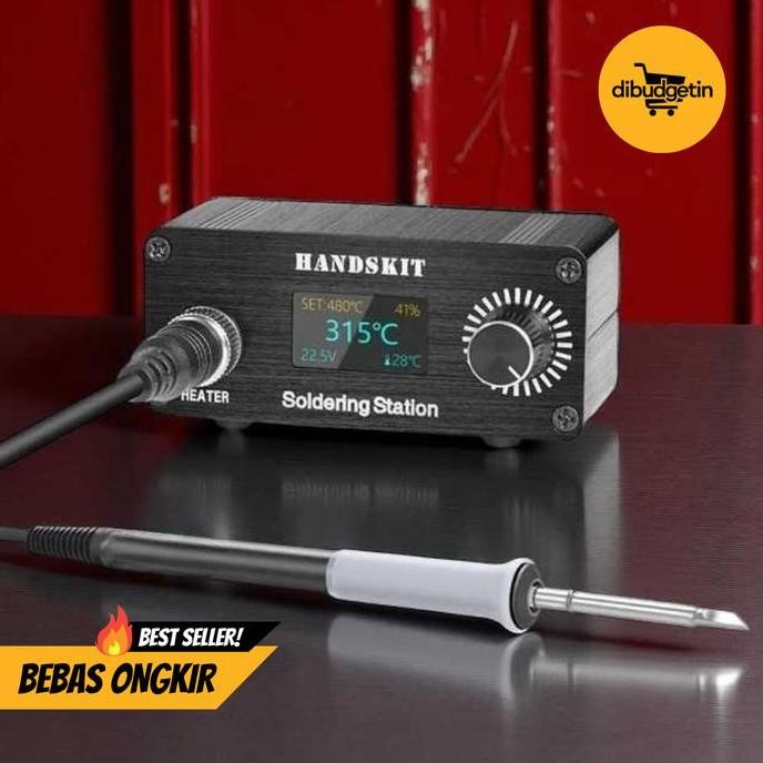 FUSHIGURO- Solder Station Adjustable Temperature Anti-Static OLED 72W - Handskit T12D