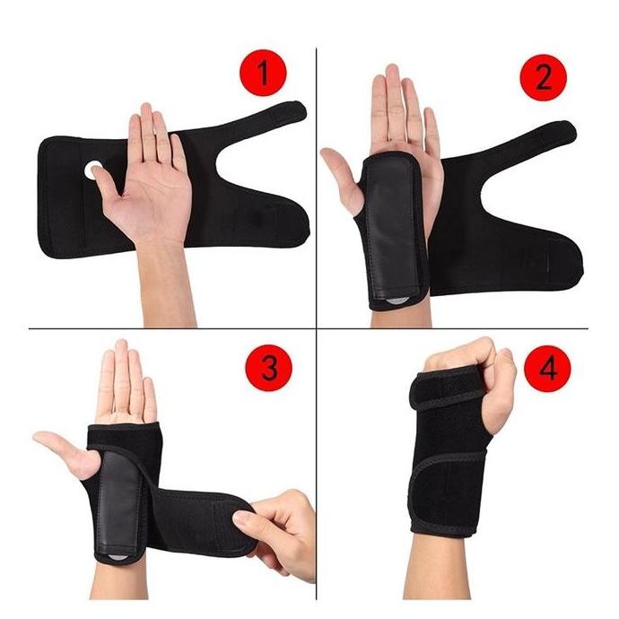 CTS Deker Pergelangan Tangan Carpal Tunnel Splint Orthotic