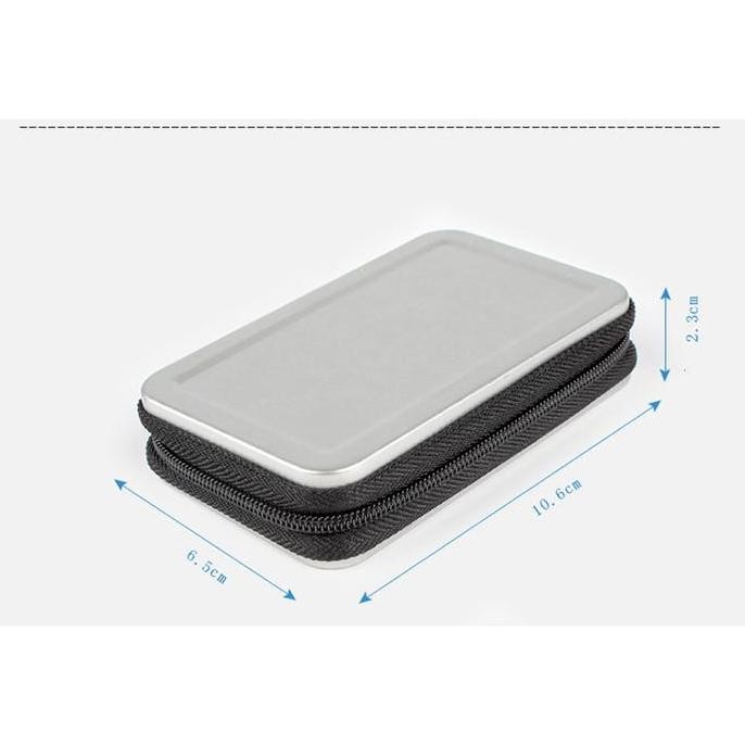 Obeng Set Kacamata Serbaguna Kecil Lengkap Minus Plus Rimless Bor +Tas