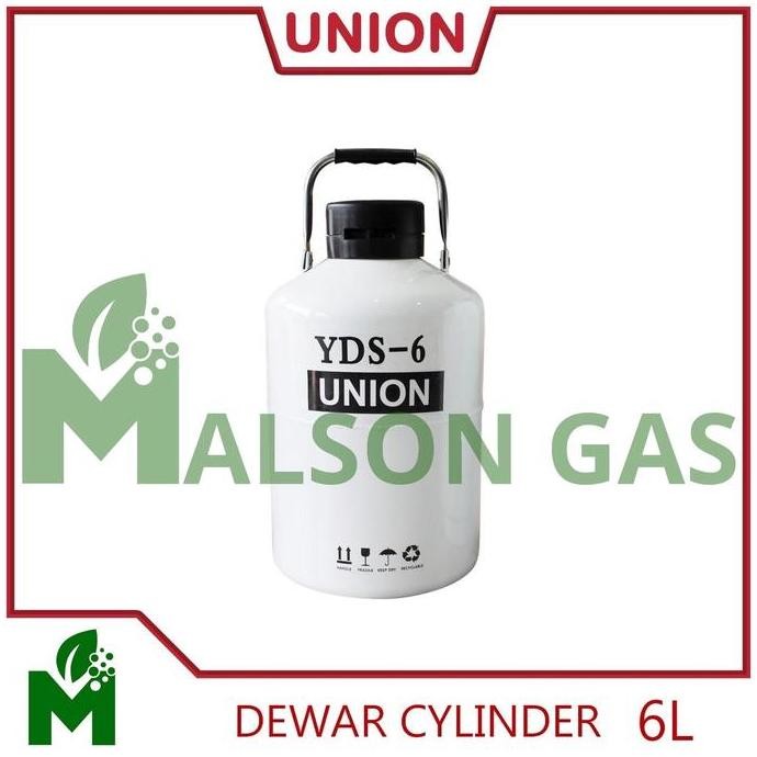 Tabung Baru Dewar 6 Liter Container Kontainer Liquid Nitrogen Cair