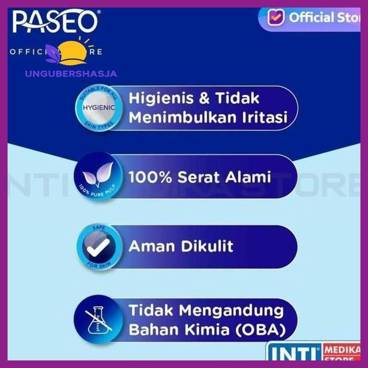 (ORIGINAL) PASEO - FACIAL TISU 2 PLY SMART 120S BOX KESEHATAN PERLENGKAPAN MEDIS RUMAH SAKIT