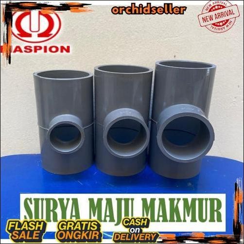 Big Promo REDUCER TEE MASPION AW 2 X 1" VTEE 2 X 1-1/4" VLOK 2 X 1-1/2" TEE 2"  INCH PVC