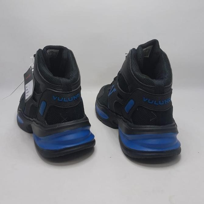 Sepatu Casual Pria Wanita Model Boots Vulung Warna Hitam Biru Sepatu Olahraga Sepatu Lari Sepatu Vol