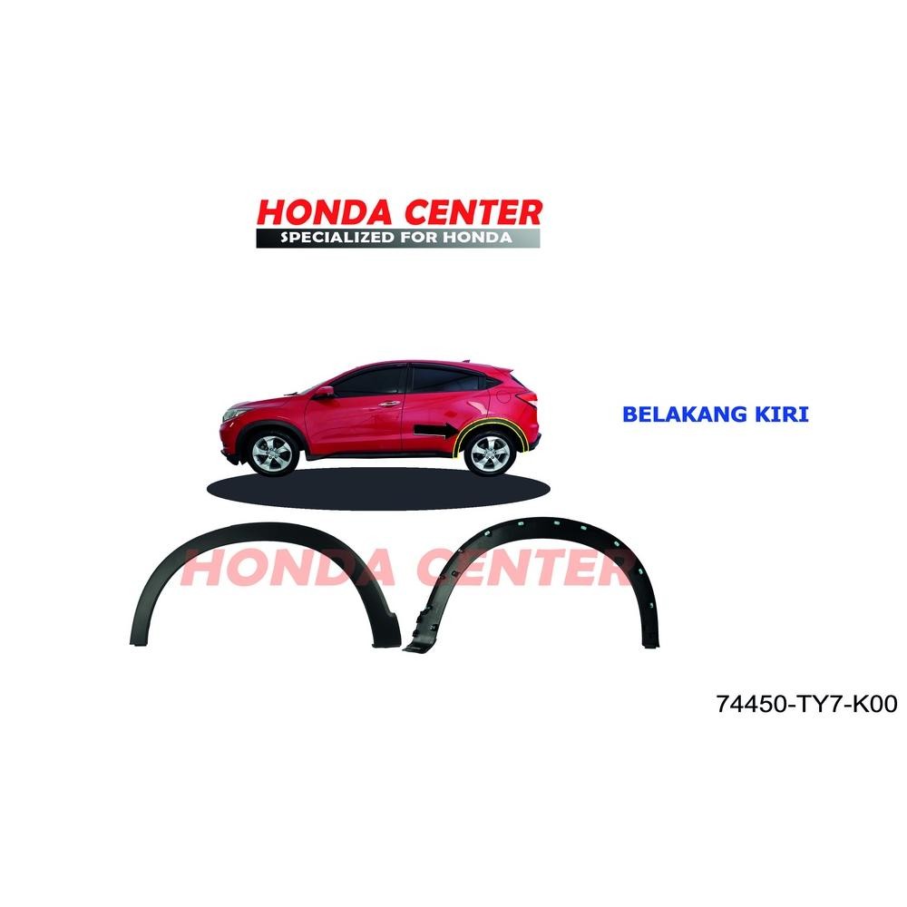 List Lis Garnish Protector Spoiler Fender Spakbor Atas Ban Honda Hrv 2015 2016 2017 2018 2019 2020 2