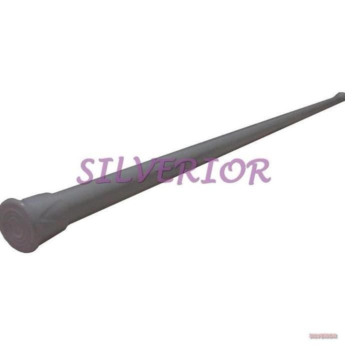 Pole Tiang Pipa Gorden Noren Gantungan Tirai Kain Gordyn 100cm dapur