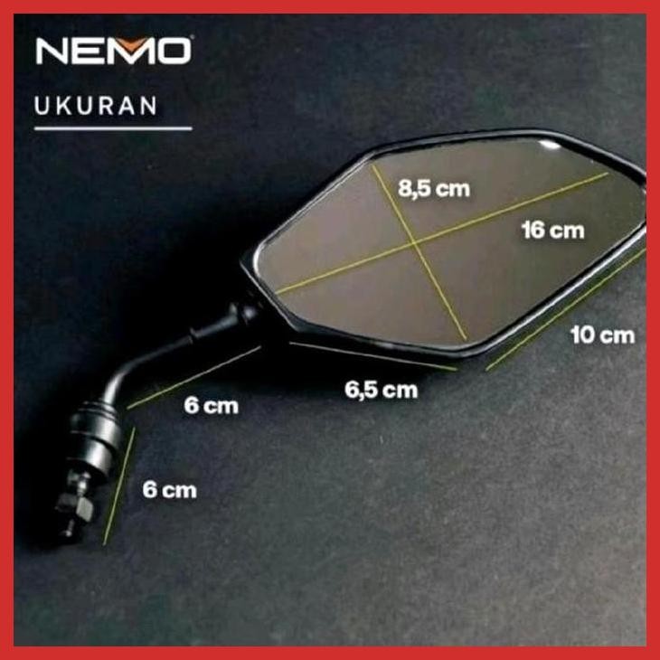 (OTOMOTIF MODIF) SPION MODEL XMAX NEMO UNIVERSAL MOTOR VARIO PCX BEAT SCOOPY NMAX MIO DLL AKSESORIS 