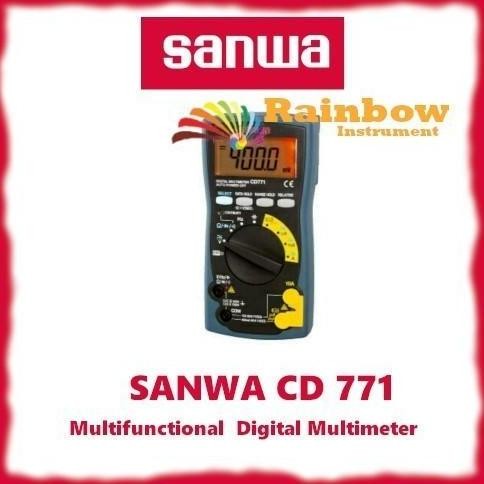 TERLARIS - AVOMETER CD771 / Multimeter DIgital SANWA CD771 / CD-771 / CD 771