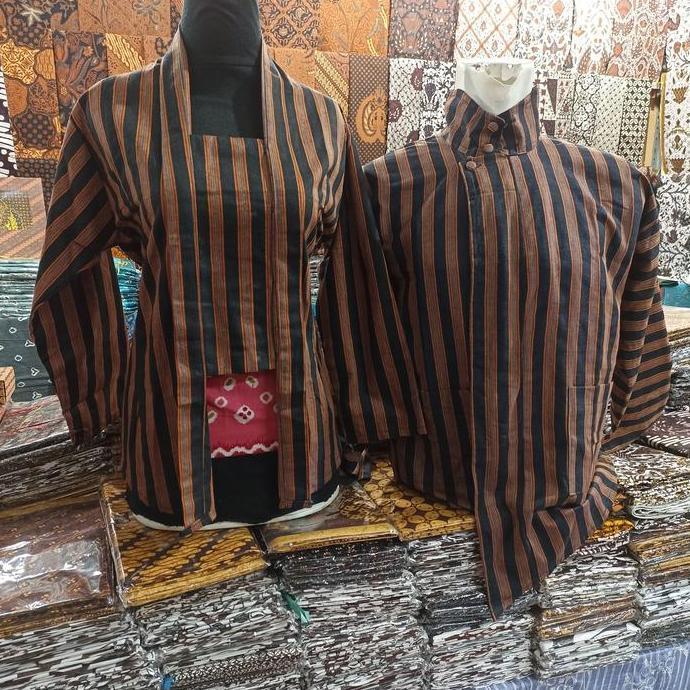 baju lurik jawa sorjan kebaya lurik pakaian adat batik jogja