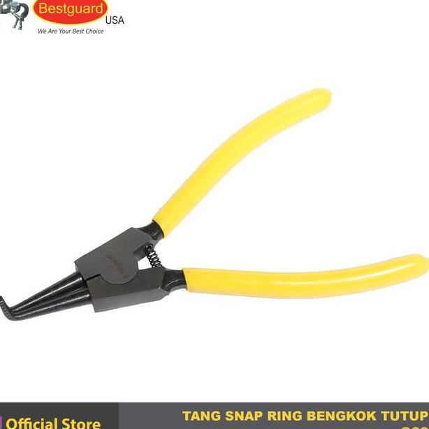 Tang Snap Ring Bengkok Tutup Internal 7 Bestguard