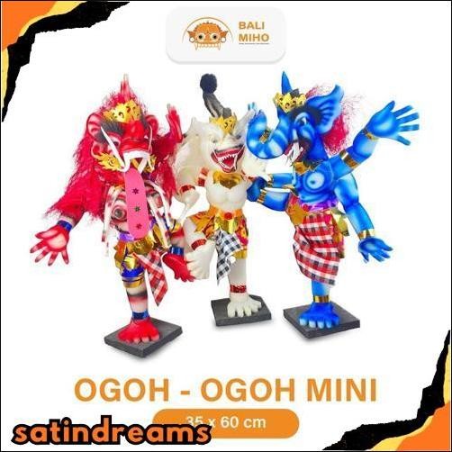 GROSIR Ogoh-Ogoh Mini 60 cm- Mainan Anak-anak - Ogoh Ogoh Mini - Pajangan Ogohogoh - Ogoh Ogoh Ganes