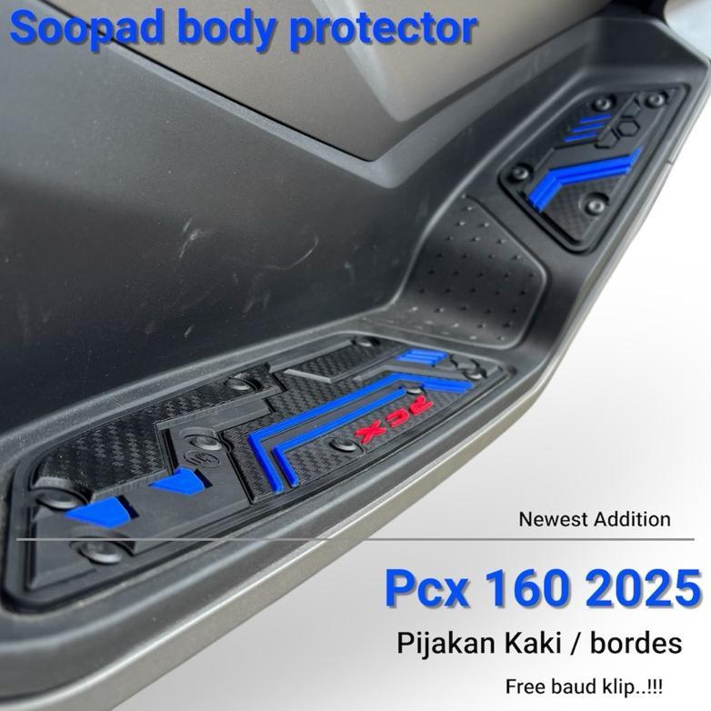 Karpet Motor PCX 160 Bahan Karet Aksesoris Honda Matic Aksesoris motor