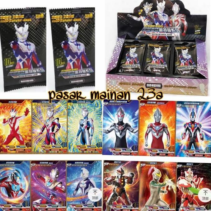 Mainan Anak Kartu Ultraman Orb Tranding Card Ultraman Isi 16