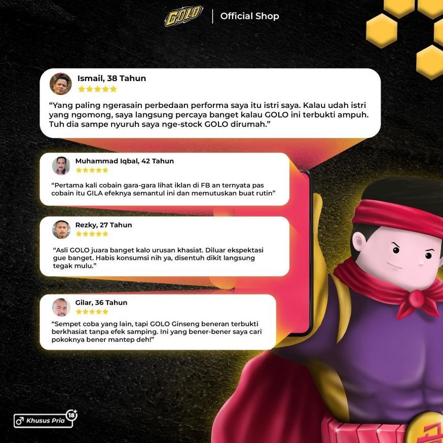 GOLO GINSENG HONEY - GOLO GINSENG MADU - GOLO HONEY - GOLO MADU - GOLO ROYAL JELLY - GOLO GINSENG RO