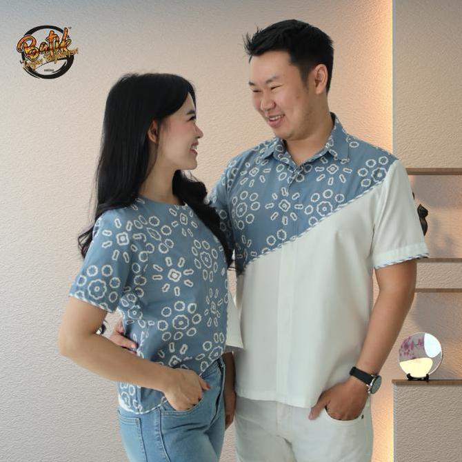 Kemeja Batik Suria Pria Bp109 - Tangan Pengharapan Official