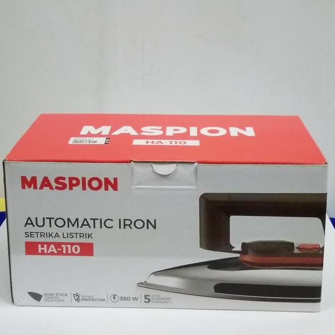 Setrika Maspion Ha-110/Setrika Listrik/Setrika Maspion