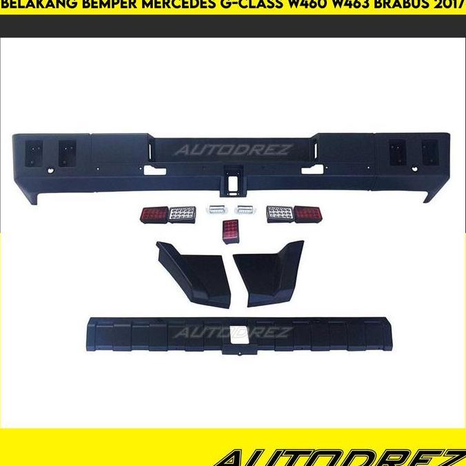 HARGA DISC - Bodykit Belakang Bemper Mercy Mercedes Jip G-Class W460 W463 Brabs 2017 Taiwan