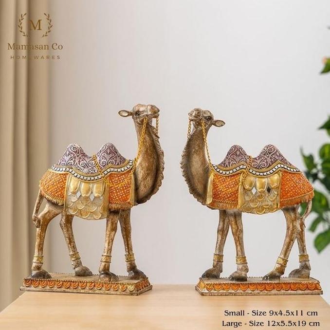 Camel Polyresin Decoration | Miniatur Unta Dekorasi