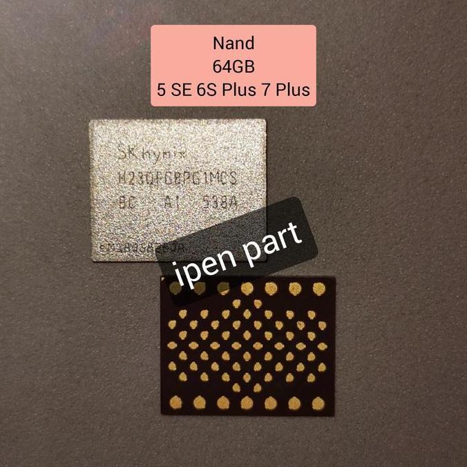 DF263>> IC Nand 64GB Iphone 5SE 6S 7 Plus New 64 GB