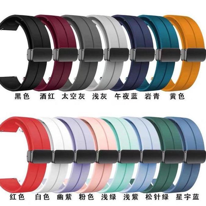 DA16 }} Strap Silicone Tali Magnetic Buckle Smartwatch R3dmi Watch 5 Active/R3dmi Watch 5 Lite