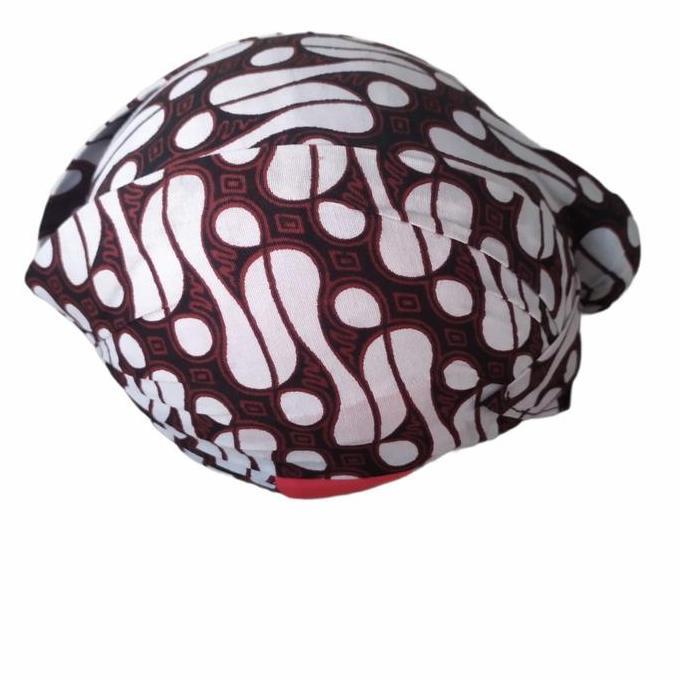 Blangkon Jogja Jebeh Batik Putih | Blangkon Jawa | Blangkon Putih