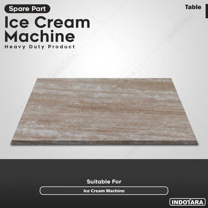 SOL MARRON Table For Tomori Ice Cream Machine