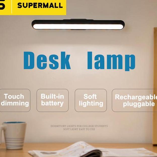 Mall Lampu Baca Lampu Meja Dinding Kamar Led Tempel Magnet