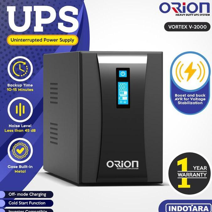 SOL MARRON UPS Uninterrupted Power Supply Orion - Vortex V-2000