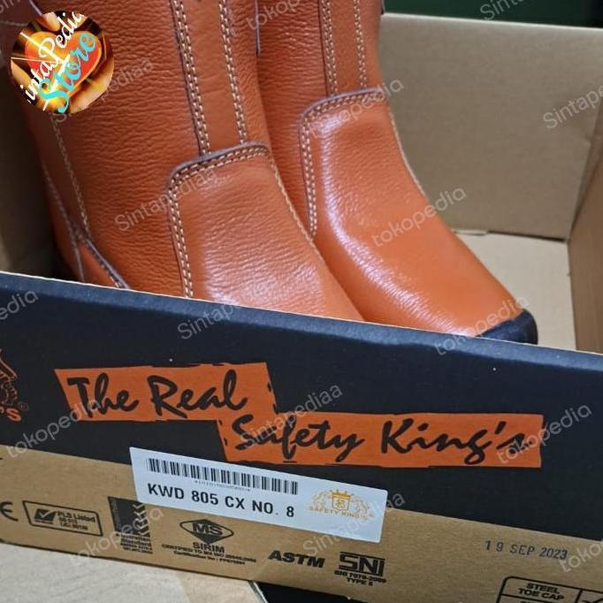 Sepatu Safety Kings Kwd 805 X/Cx Promo Murah Sepatu Kerja Ujung Besi