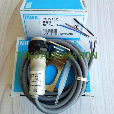 Promo CDR 10X CDR-10X CDR - 10X CDR10X Reflex Type Photoelectric Sensor PS91 COD