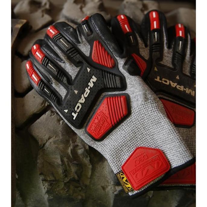 Sarung Tangan Safety Gloves Mechanix M-Pact Knit Cr5A5 Cut Resistant
