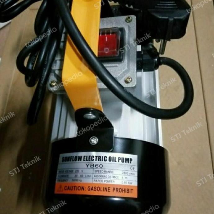 Sunflow Electrik Oil Pump Yb60 220 Volt