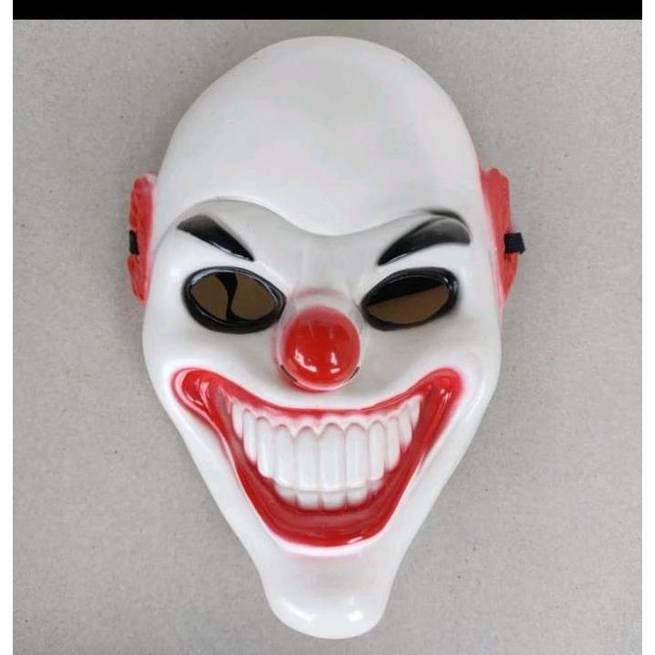 TOPENG BADUT SERAM HALLOWEEN SCARY CLOWN MASK