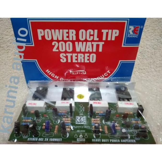 Kit Power OCL TIP 200W STEREO