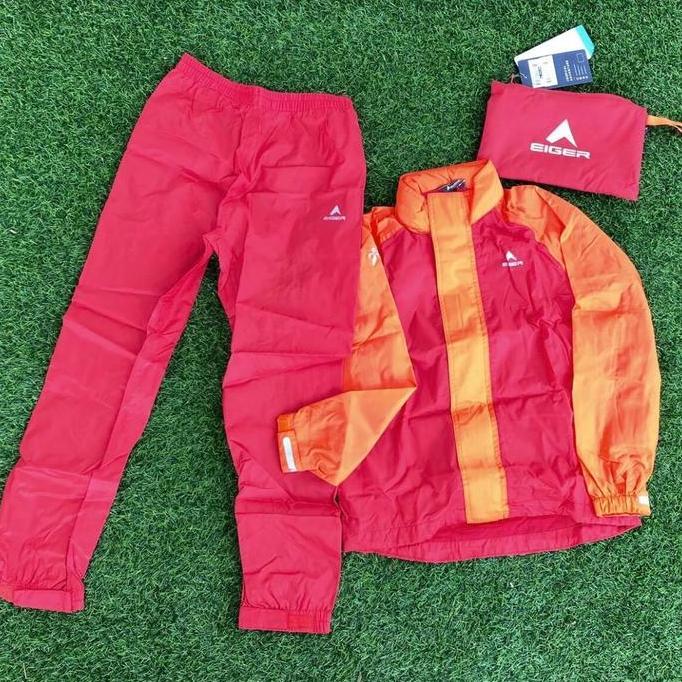 Jas hujan Eiger Anak Rainiest Kids 1.0 Raincoat Rainsuit kids Setelan GS