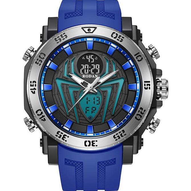 RODAN 8004 JAM TANGAN SPORT WATER RESISTANT 3 ATM FREE BOX