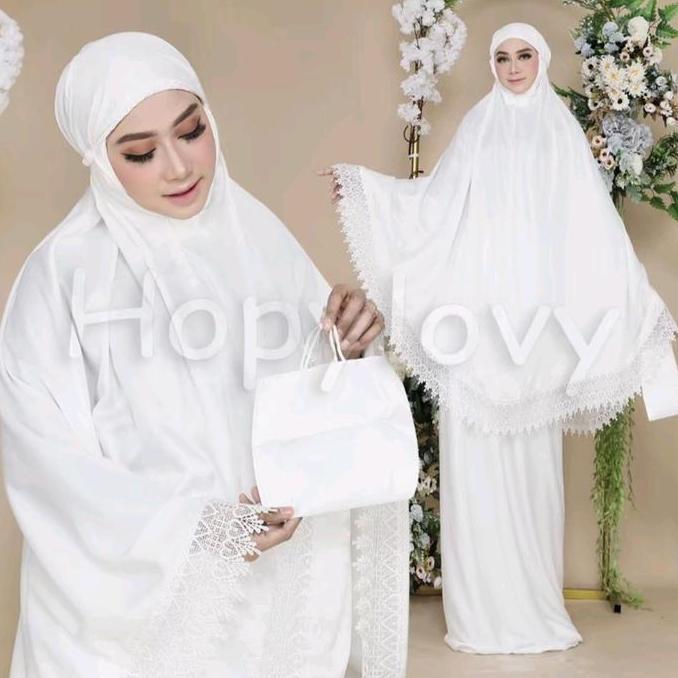 DF348>> Mukena mukena dewasa mukena Renda Cantik