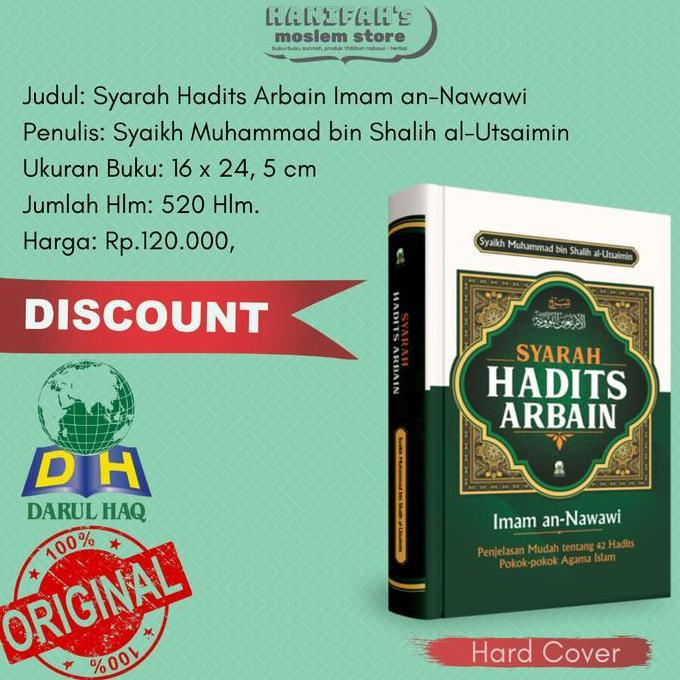 Buku Syarah Arbain An Nawawi Hadits Arbain Syaikh Utsaimin Darul Haq