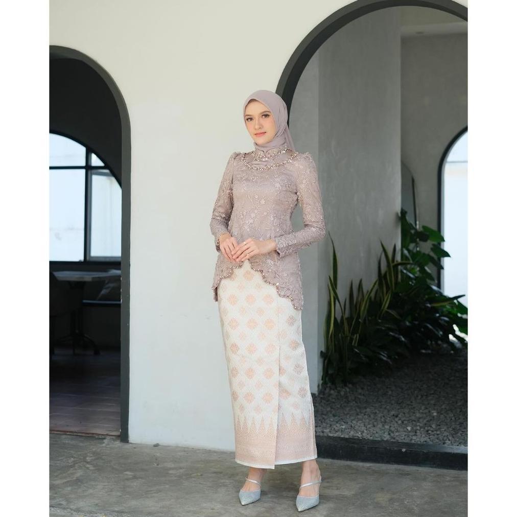 Ready Kebaya Couple Kutu Baru Kebaya Wisuda Tunangan Lmaran Batik Baju Couple Kondangan Terbaru 2024