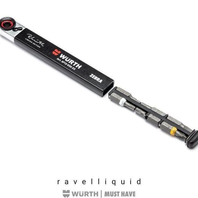 TERBARU REINHOLD WURTH - LIMITED EDITION 1/4 INCH BIT RATCHET KUNCI