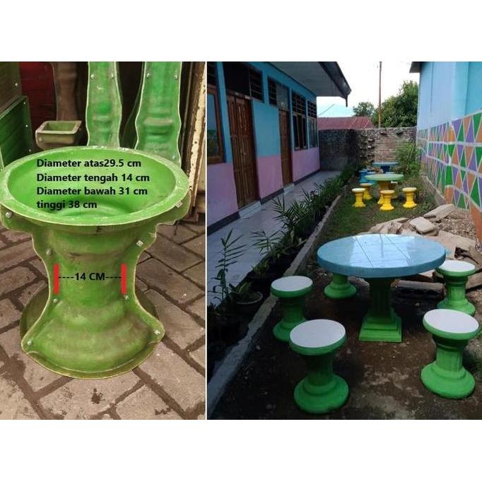 HARGA DISC - Cetakan dudukan/pilar pot fiberglass